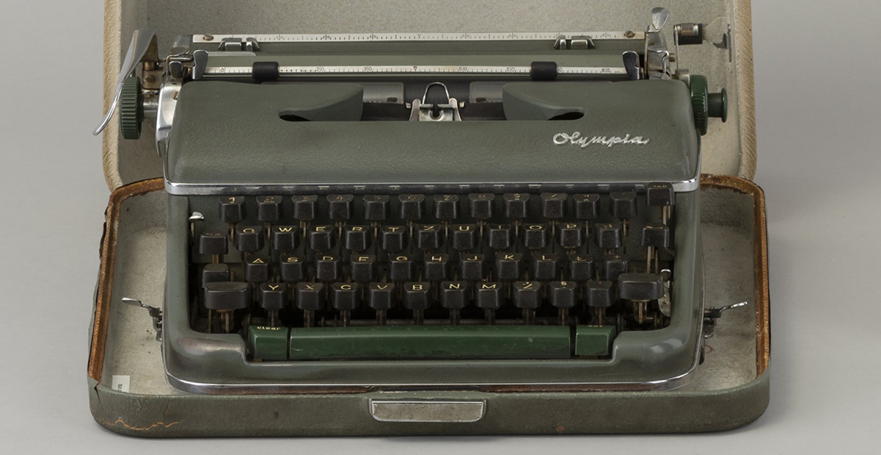 Olympia SM4 typewriter from the Paris Literary Institute