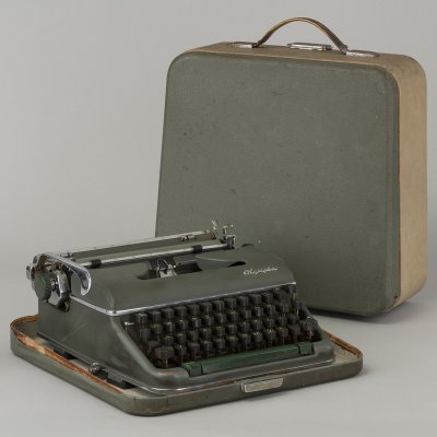 Olympia SM4 typewriter from the Paris Literary Institute