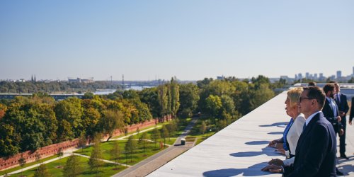 zdjęcia z otwarcia muzeum historii polski